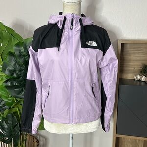 TNF the north face • full zip hooded rain jacket